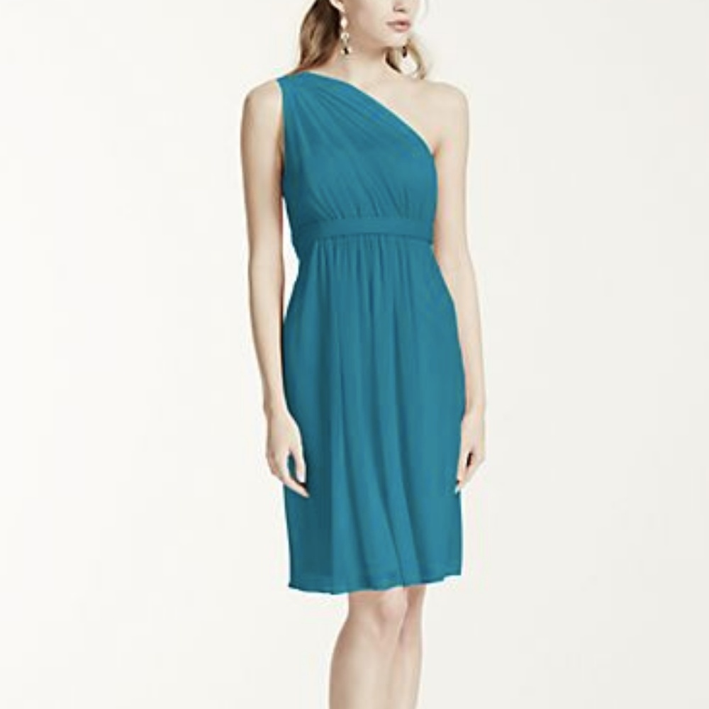 David’s Bridal | One Shoulder Bridesmaid Dress